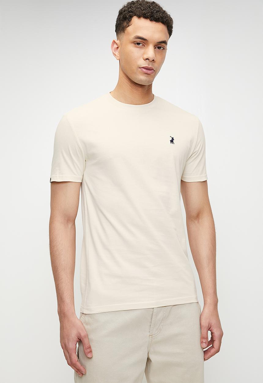 POLO - Lucas essential short sleeve T-shirt - stone	