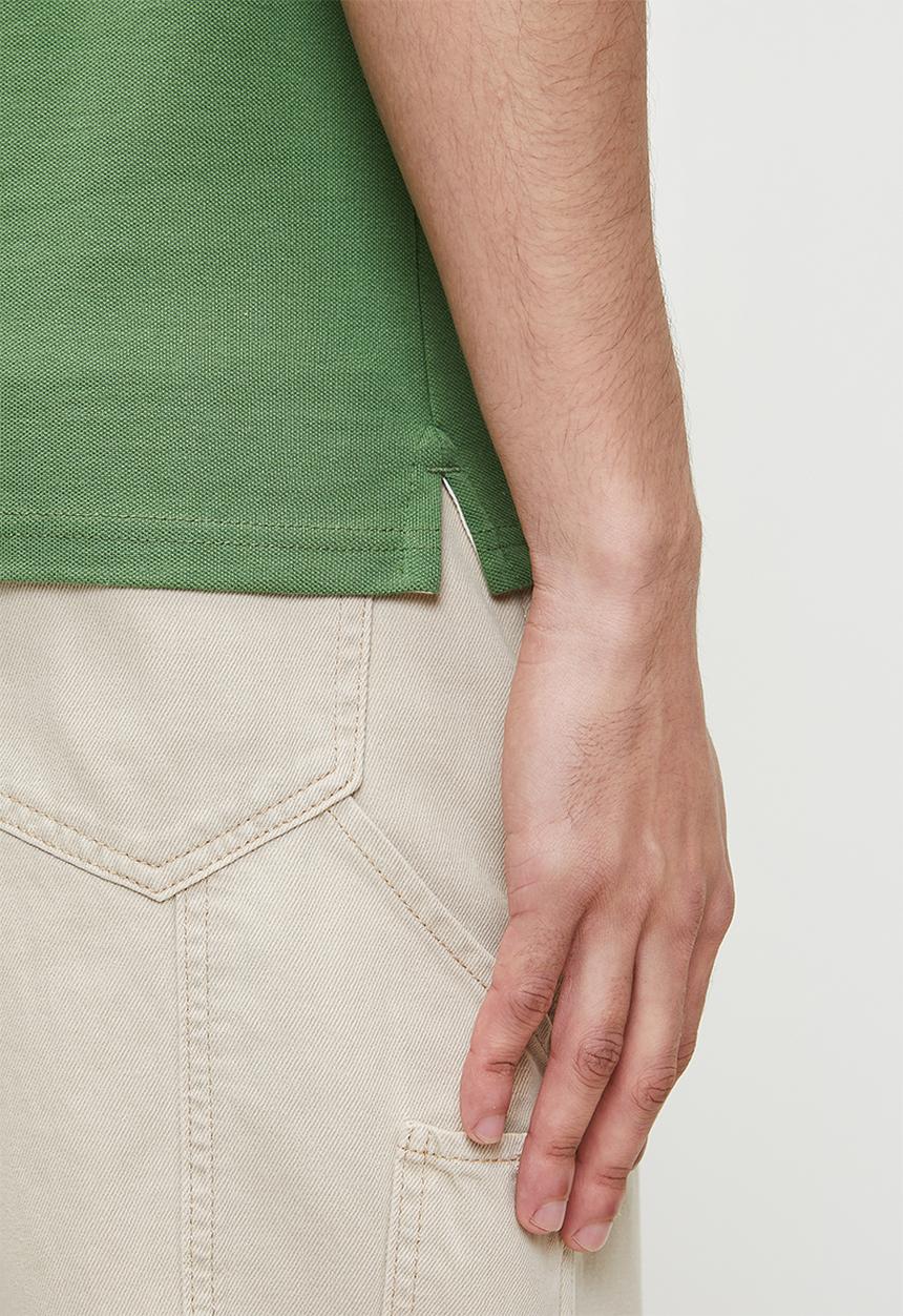 POLO - Tipped Pony Short Sleeve Golfer - Green