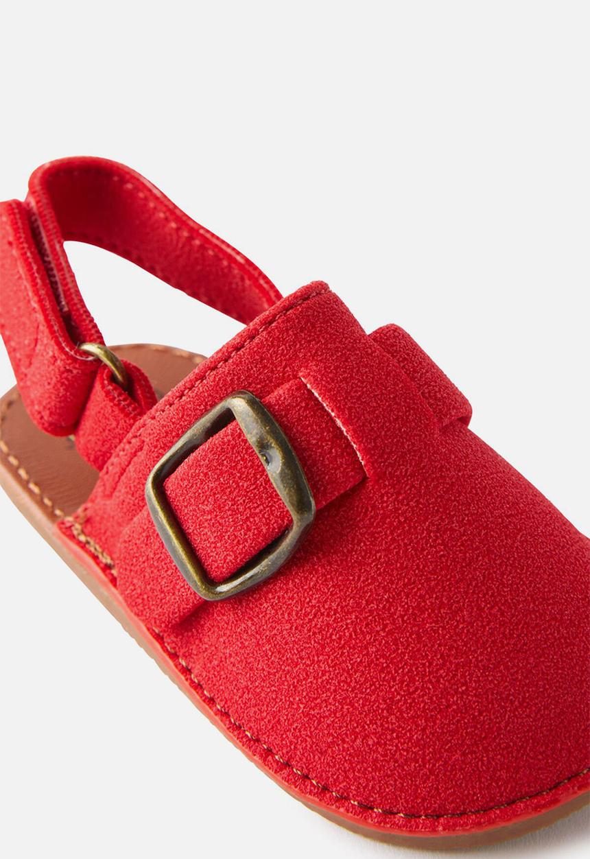 Cotton On - Mini tommy buckle slide - varsity red