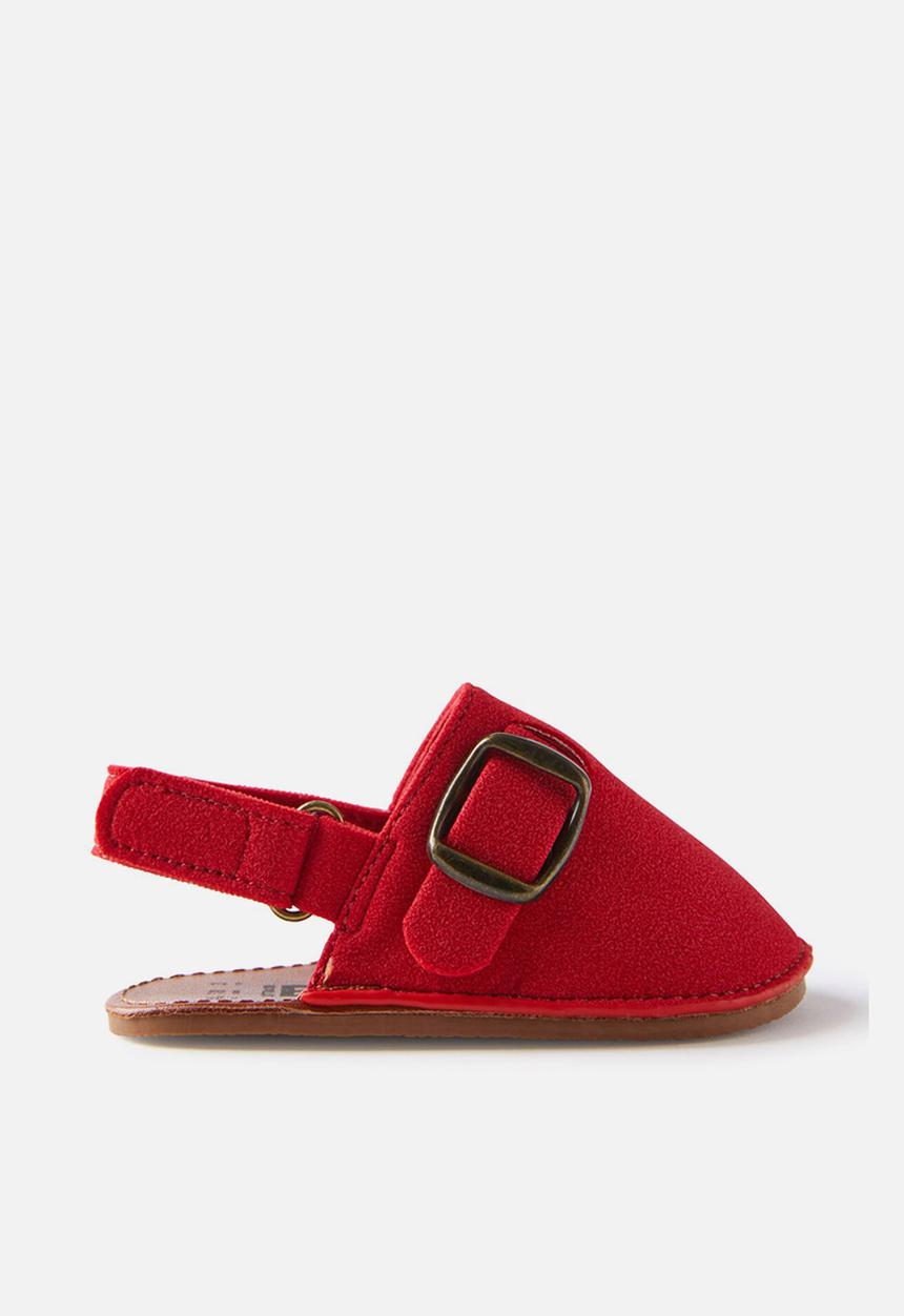 Cotton On - Mini tommy buckle slide - varsity red