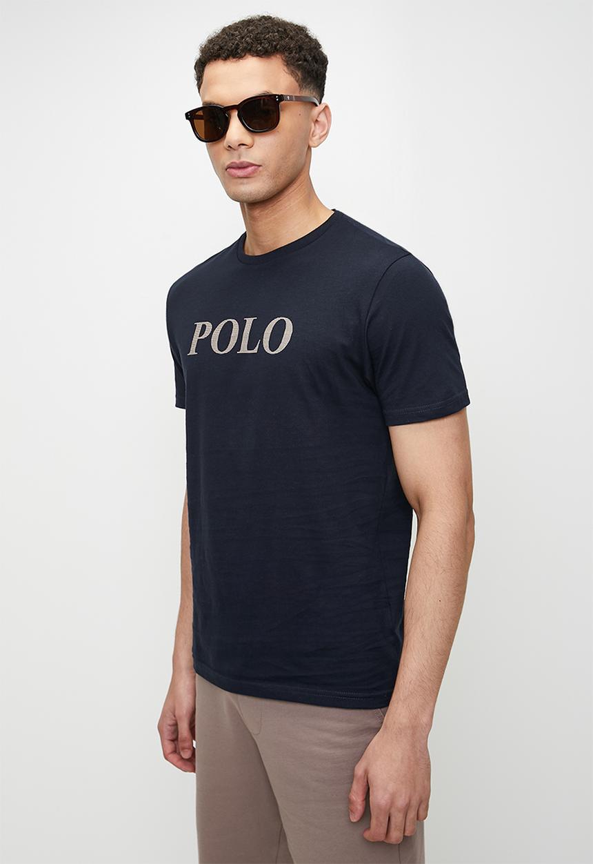 POLO - Daxton  logo short sleeve T-shirt - navy