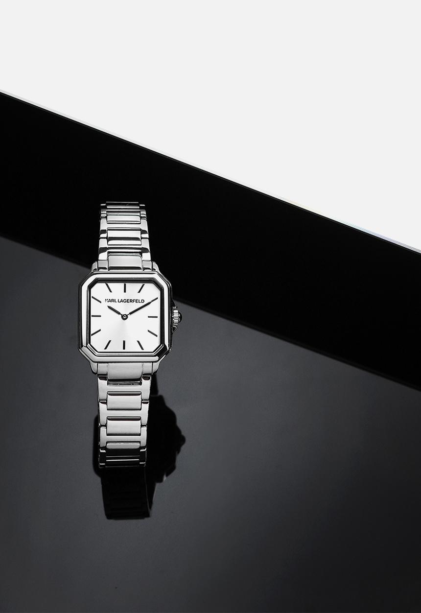 Karl Lagerfeld - Square classics R0553102506 - silver