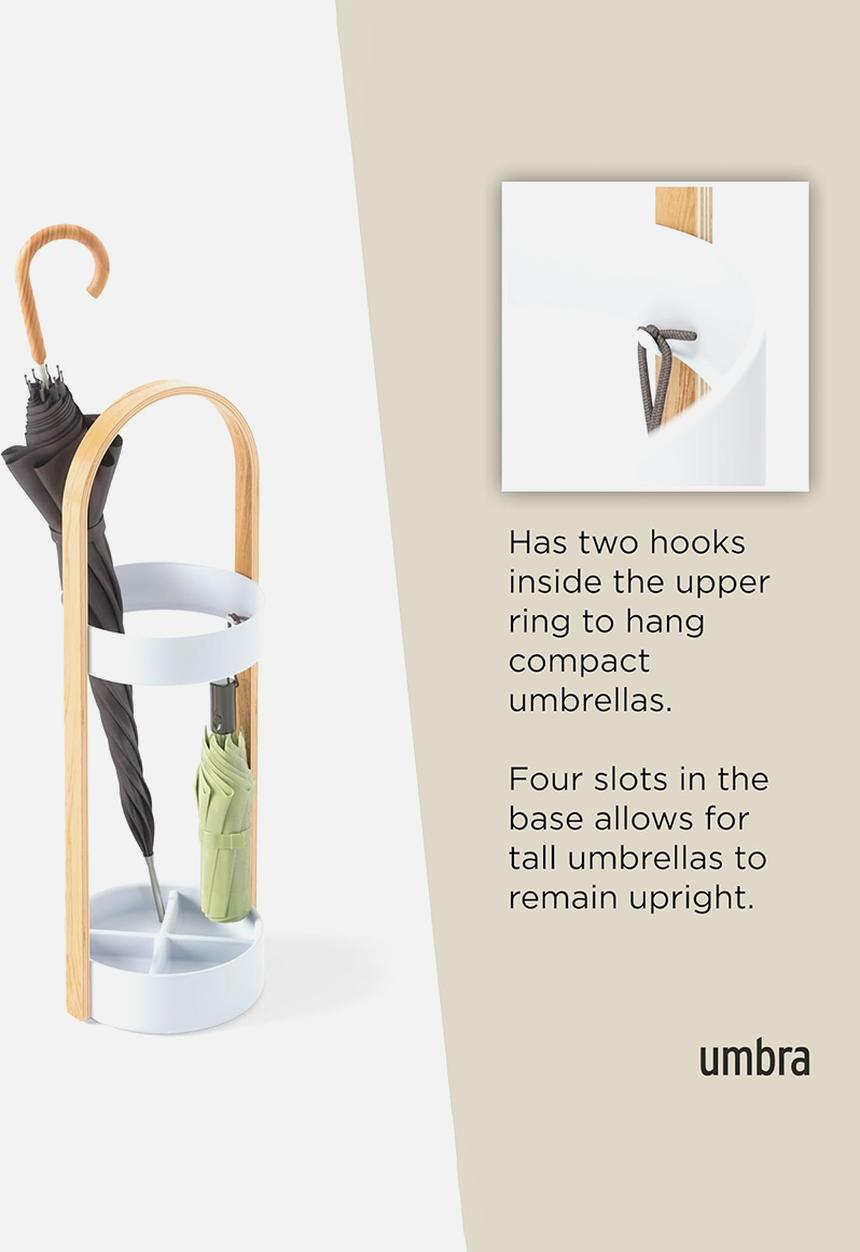 Umbra - Bellwood umbrella stand - natural