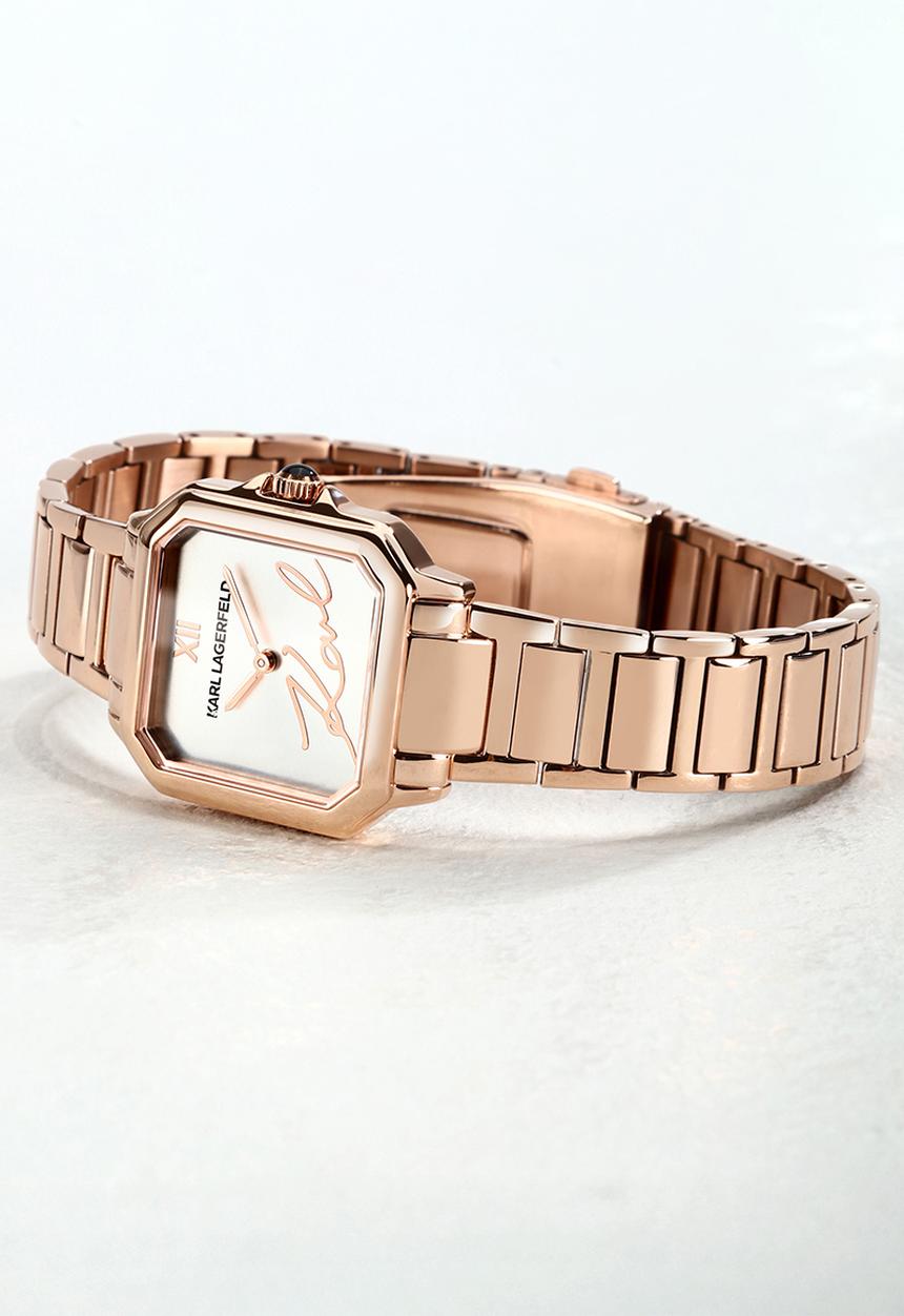 Karl Lagerfeld - Square classics R0553102509 - rose gold
