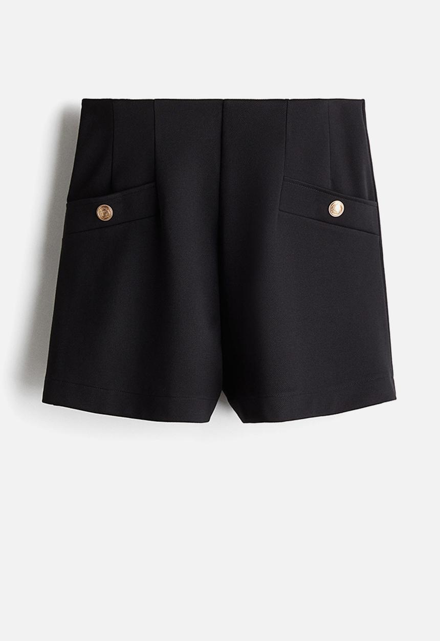 H&M - Interlock shorts - black