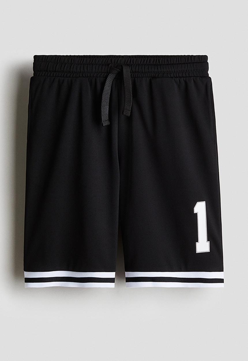 H&M - Mesh basketball shorts - black