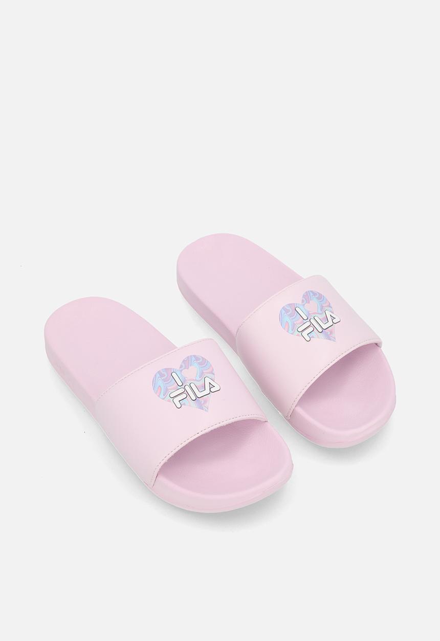 FILA - Heart slide - pink/iridescent