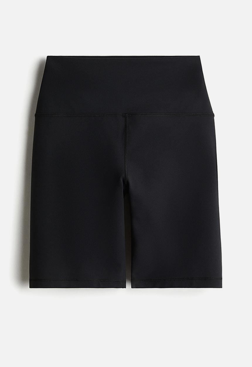 H&M - Sports cycling shorts with softmove™ lycra® - black