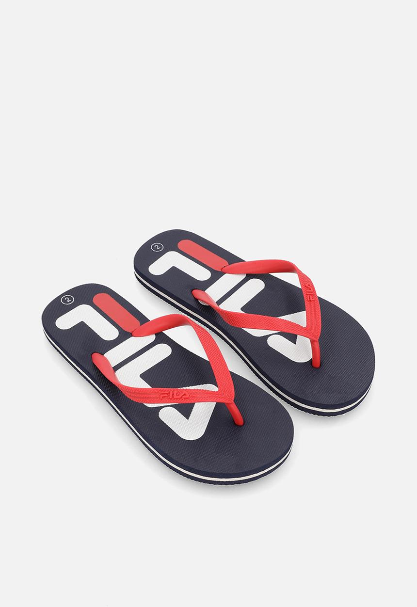 FILA - Heritage flip flop - navy/red/white