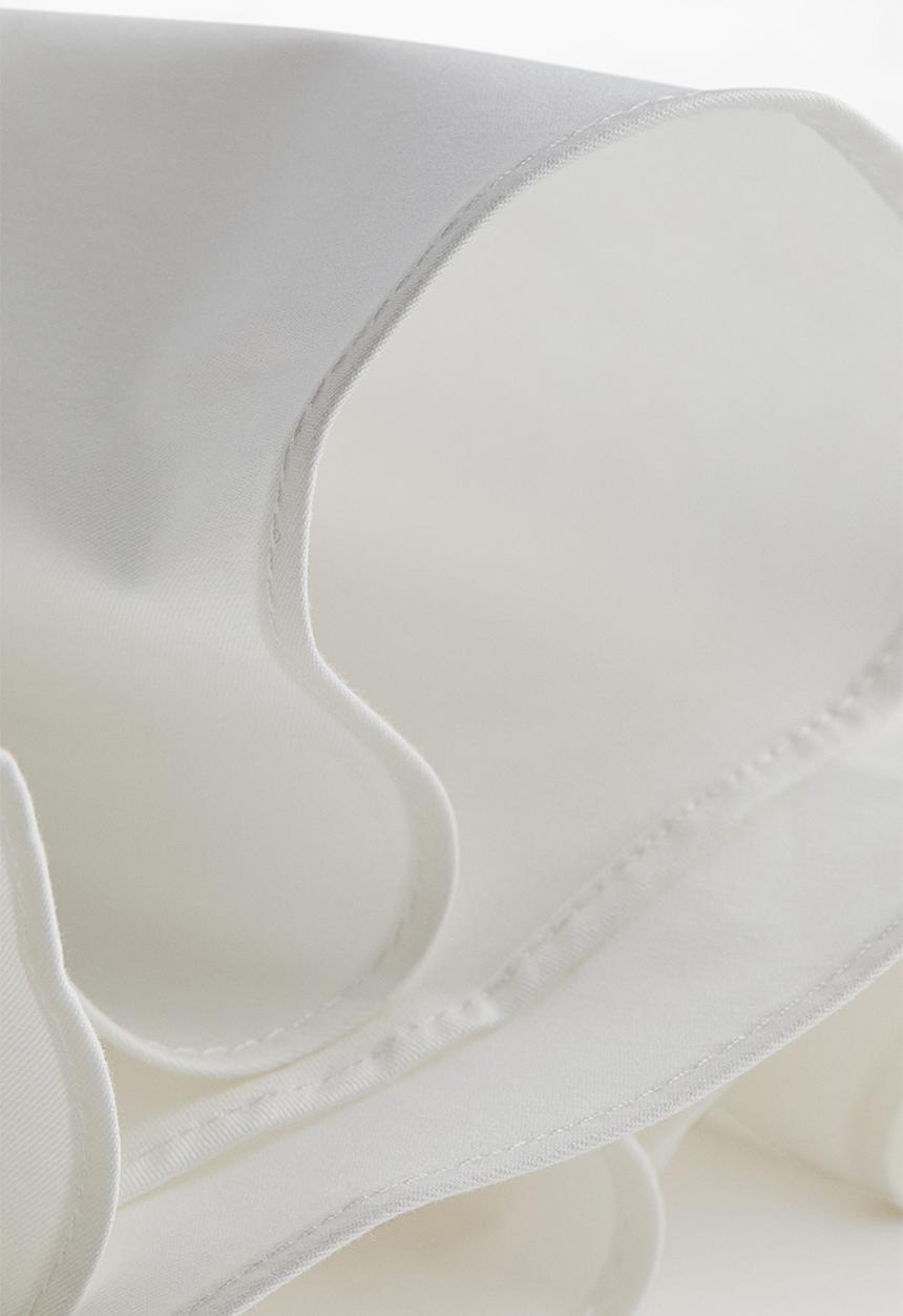 H&M - Flared-skirt dress - white