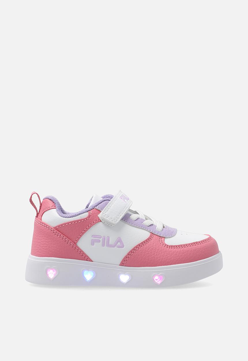 FILA - Lucia lights toddler - white/pink/purple