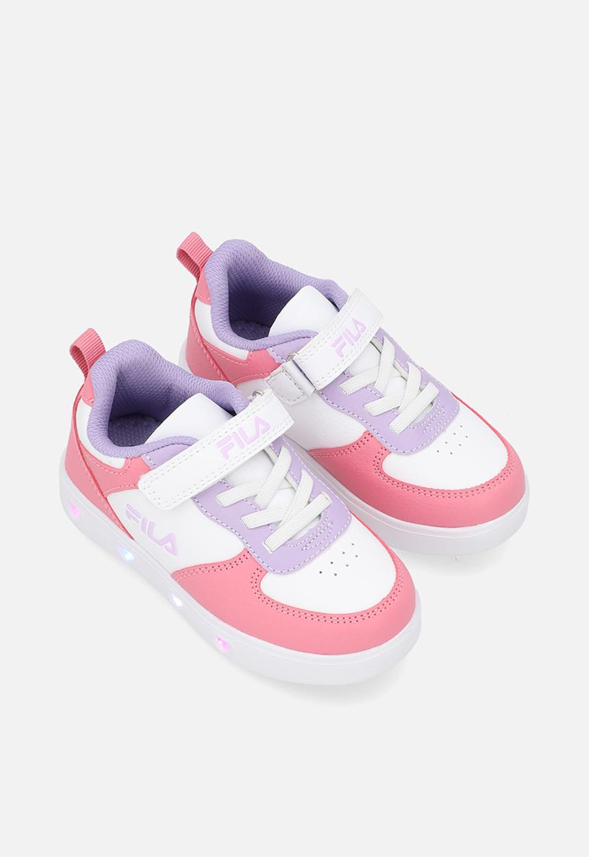 FILA - Lucia lights toddler - white/pink/purple