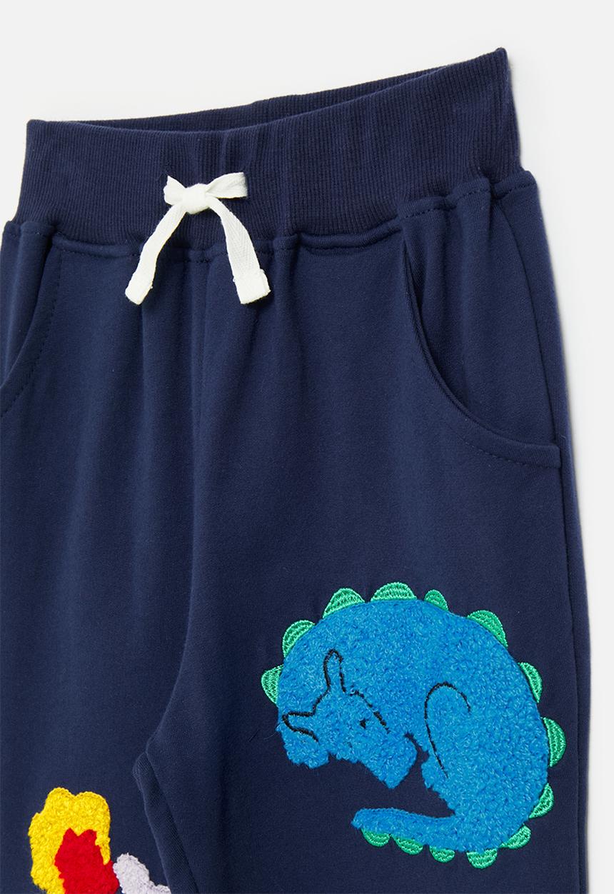 Pop Candy - Cuffed jogger pants - blue