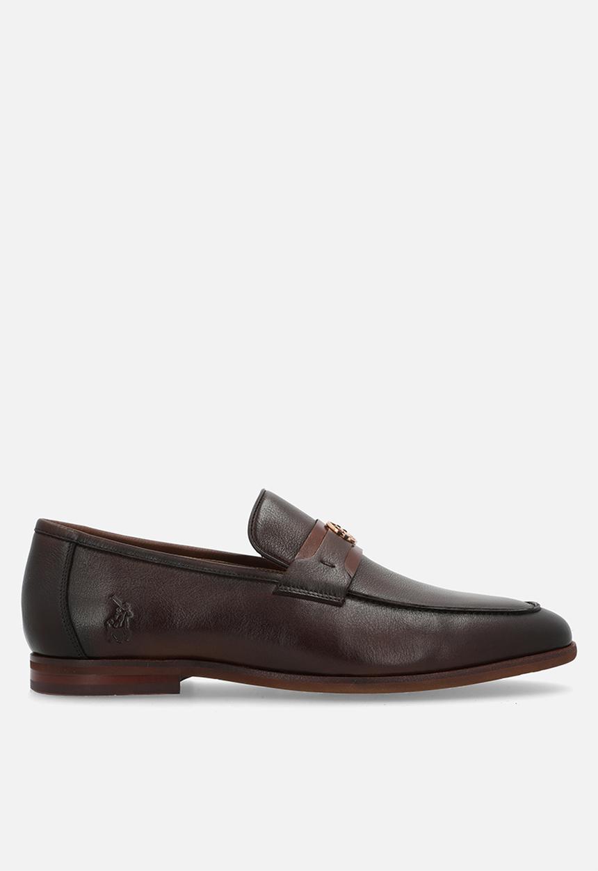 POLO - Cicle trim penny loafer - tan