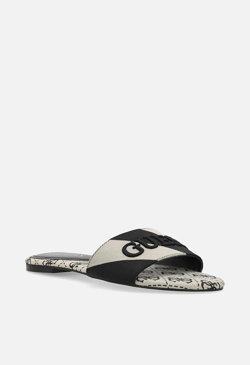GUESS - Diagonal slide - black & grey 