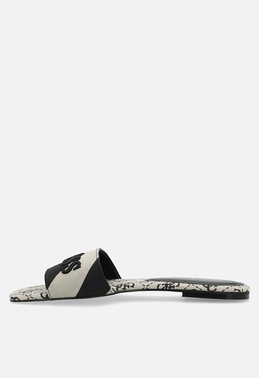 GUESS - Diagonal slide - black & grey 