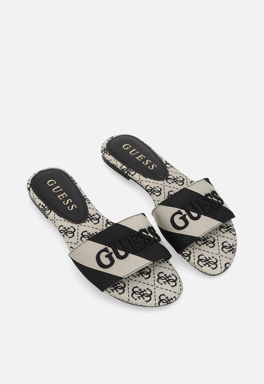 GUESS - Diagonal slide - black & grey 