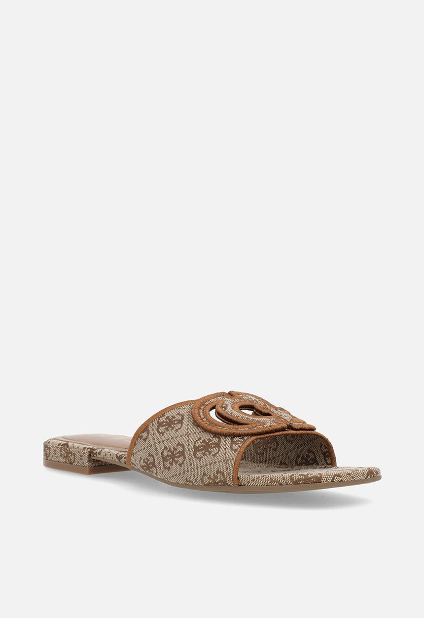 GUESS - Jacquard slide - neutral