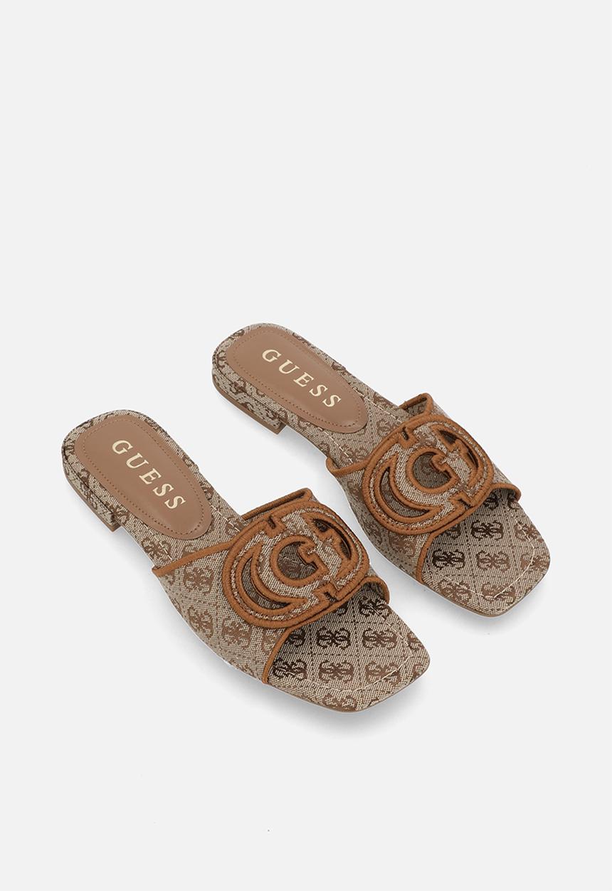 GUESS - Jacquard slide - neutral