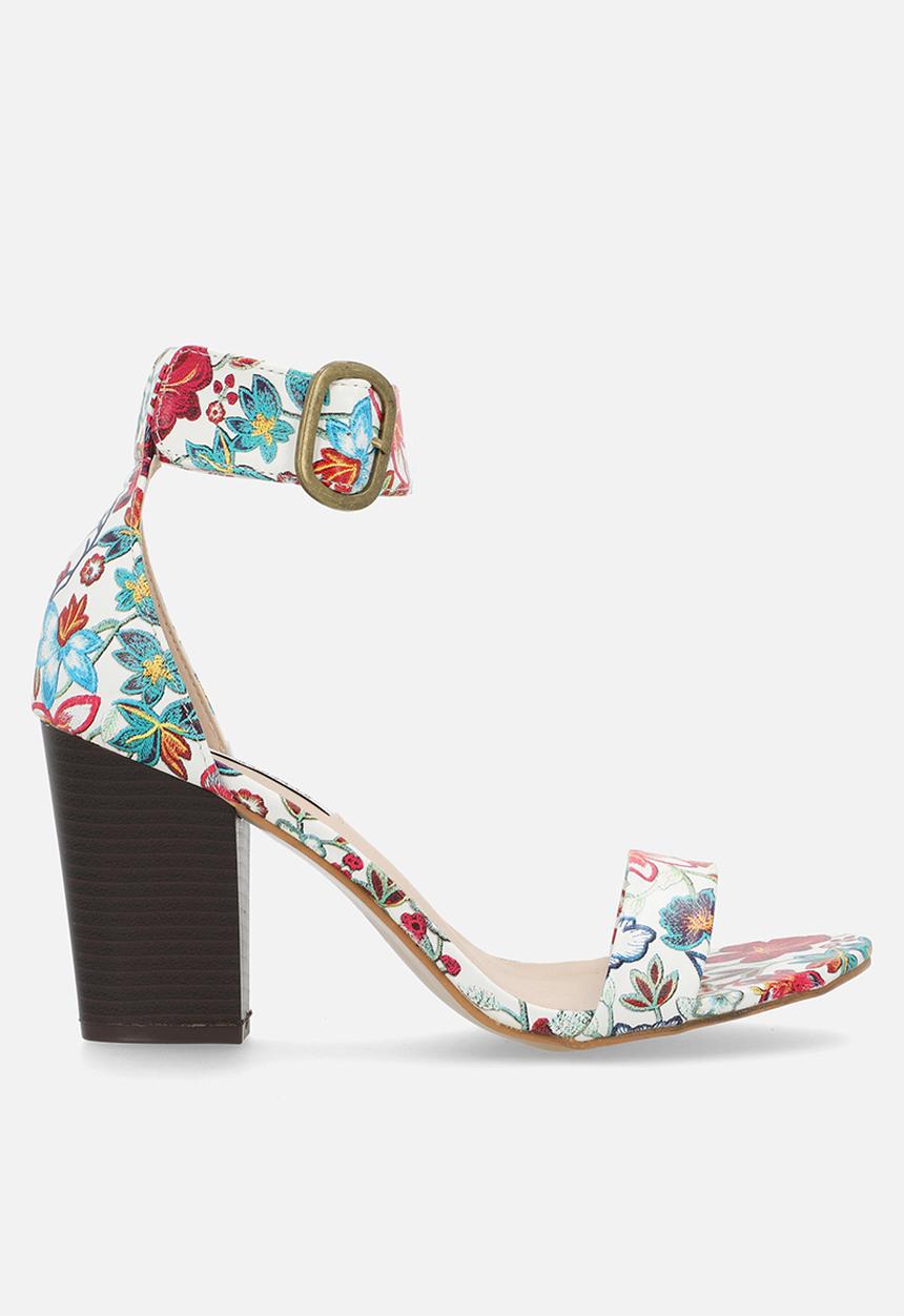 Madison® - Allan 4 heel - white floral
