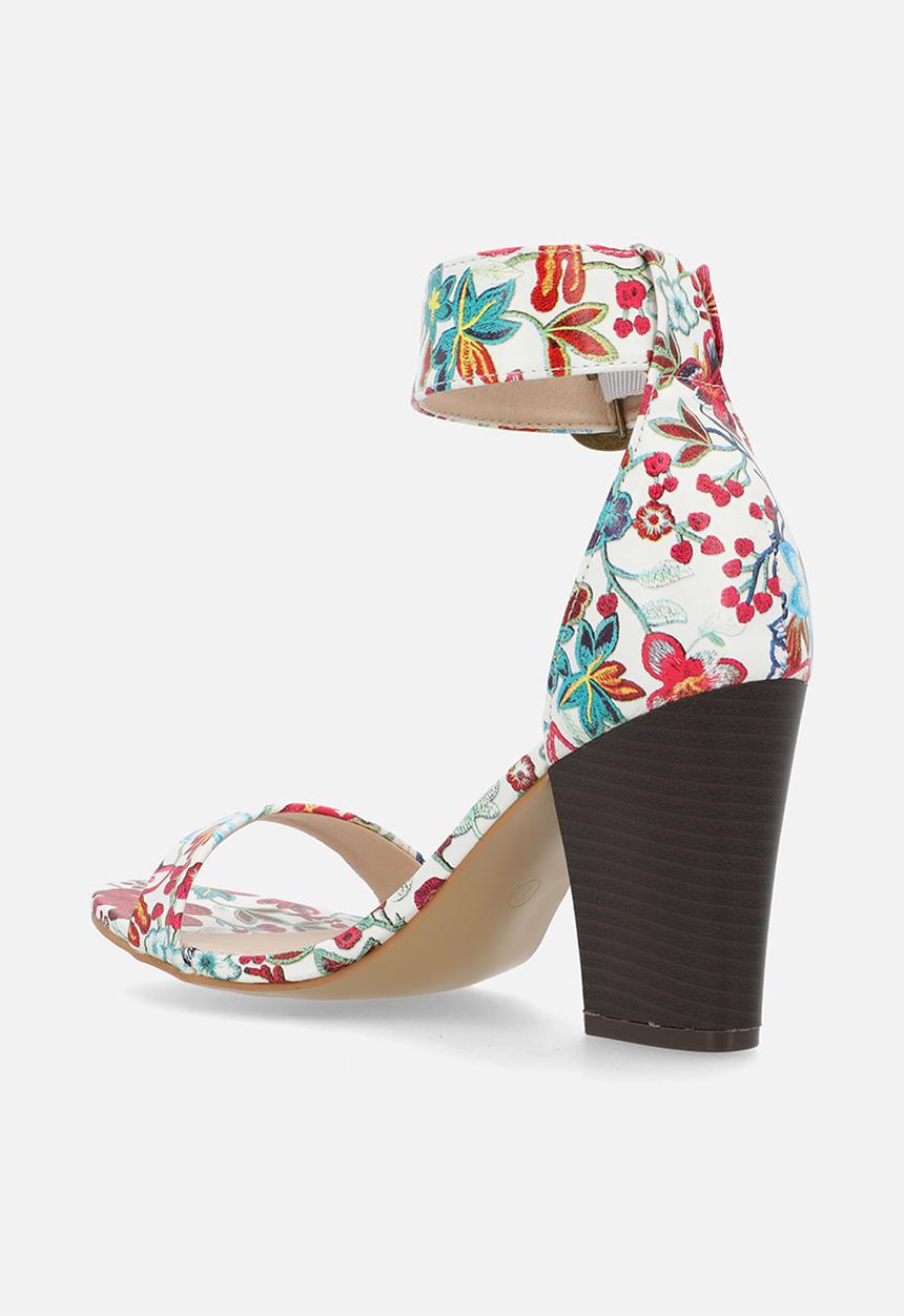 Madison® - Allan 4 heel - white floral