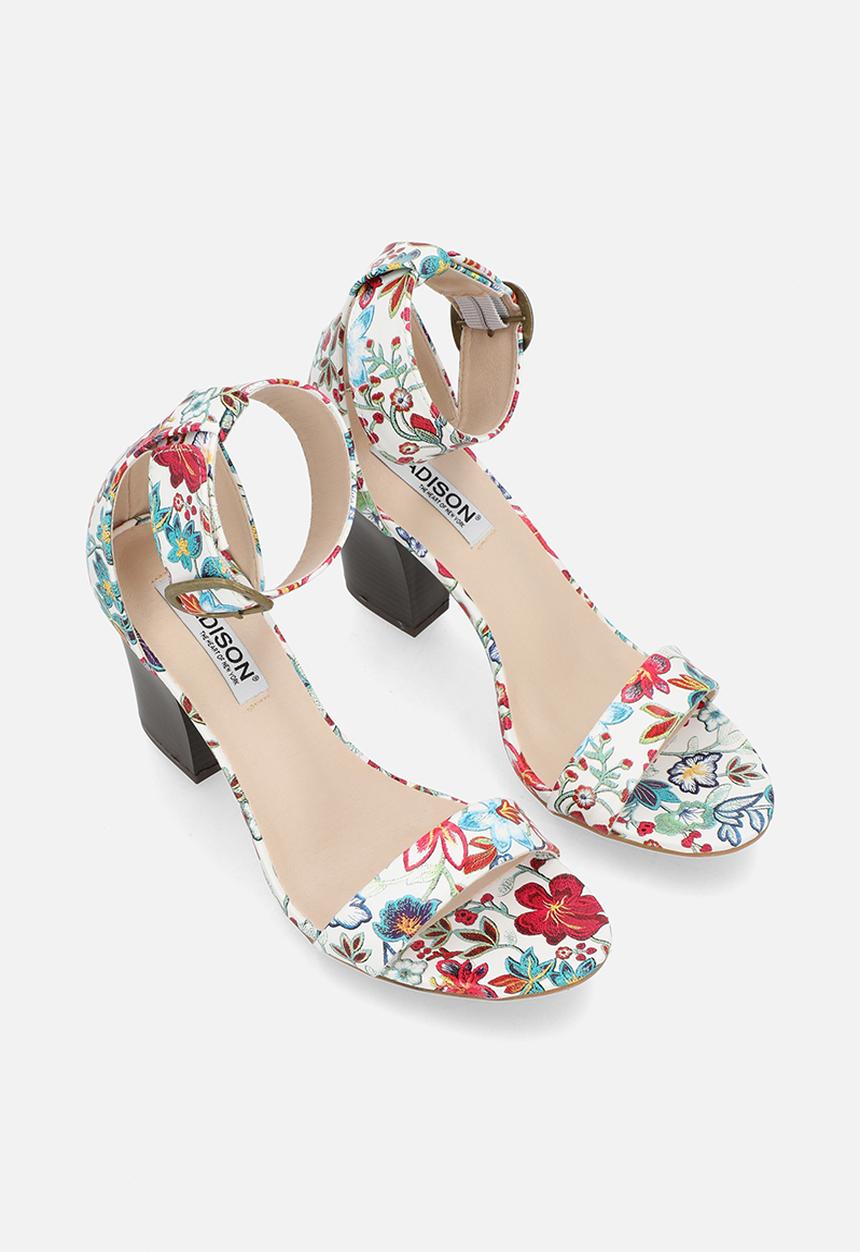 Madison® - Allan 4 heel - white floral