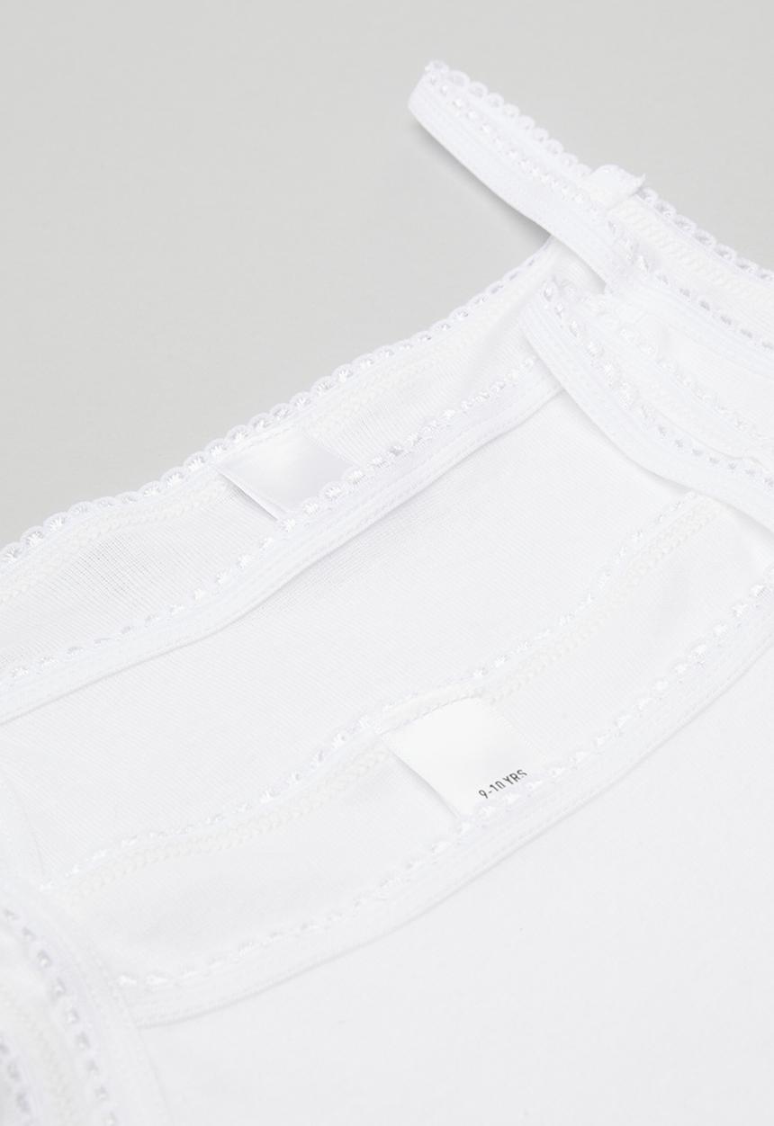 Pop Candy - 2Pk strappy - white 