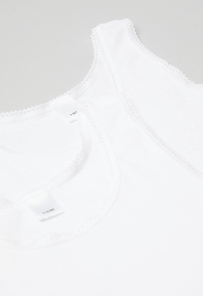 Pop Candy - 2 pack vest - white 