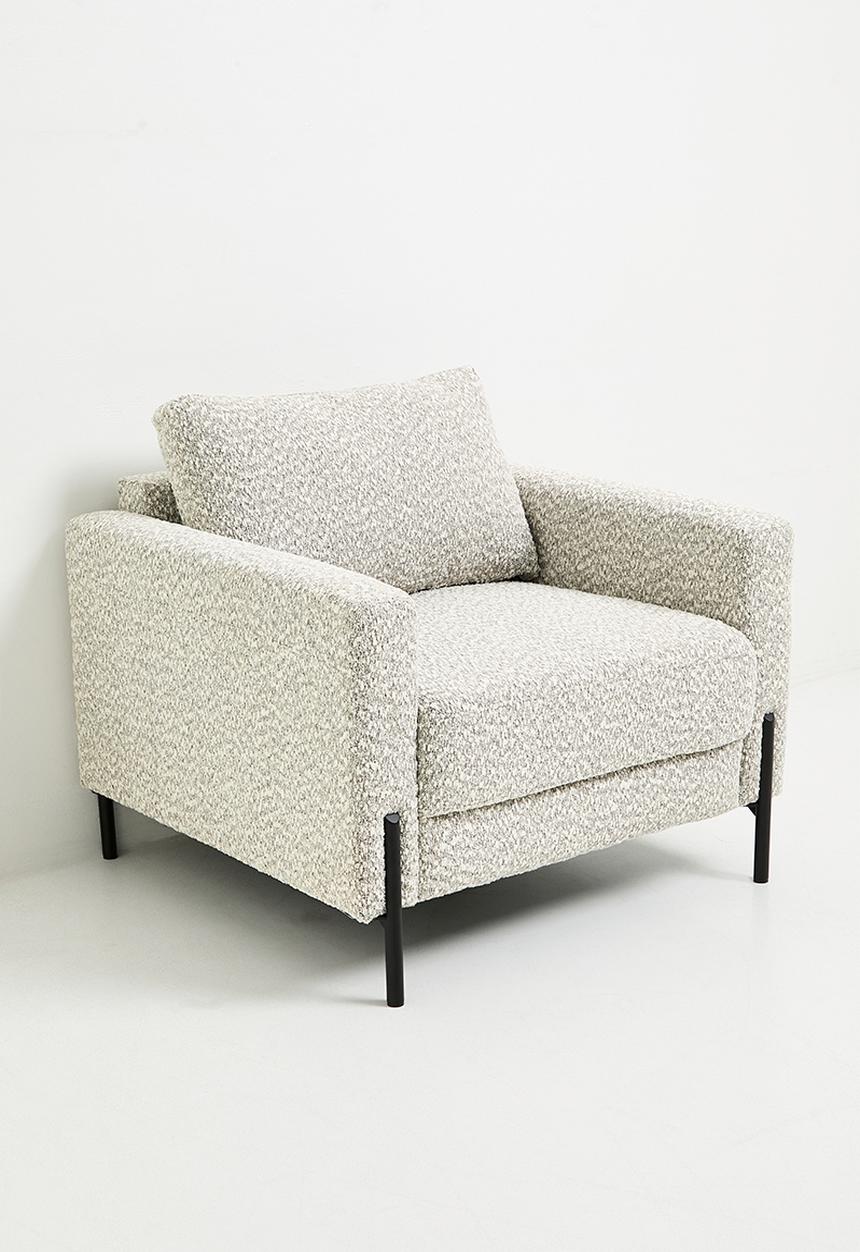 Sixth Floor - Hadley Arm Chair  - Natural Boucle