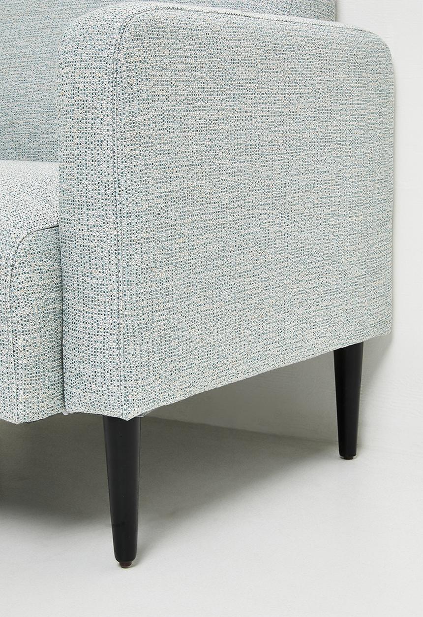 Sixth Floor - Kenzi tweed arm chair - grey