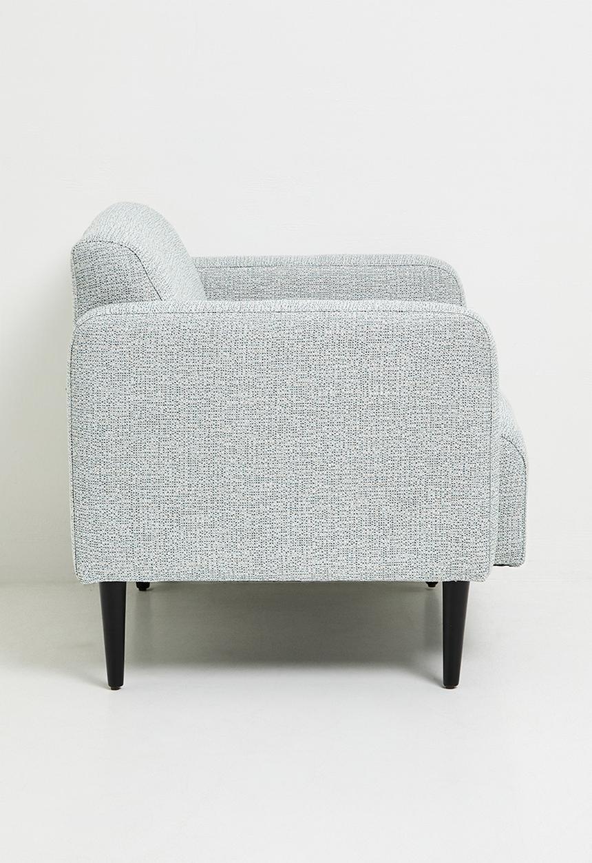 Sixth Floor - Kenzi tweed arm chair - grey
