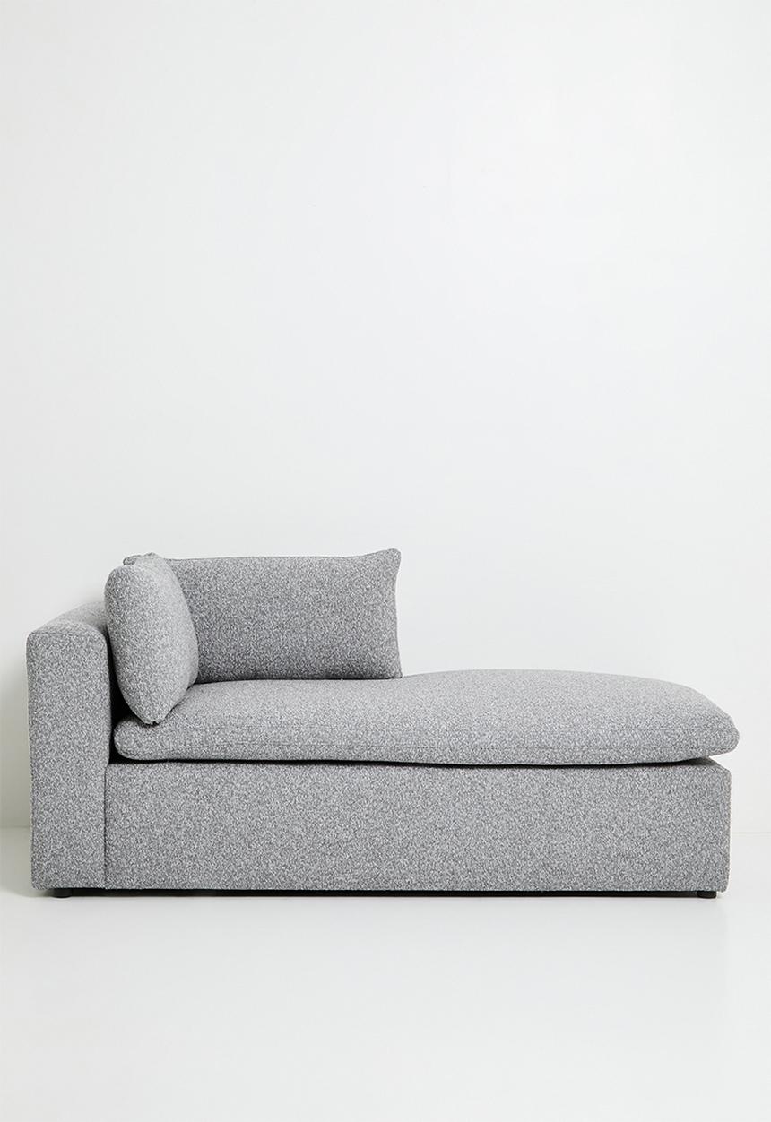 Sixth Floor - Halo chaise - grey