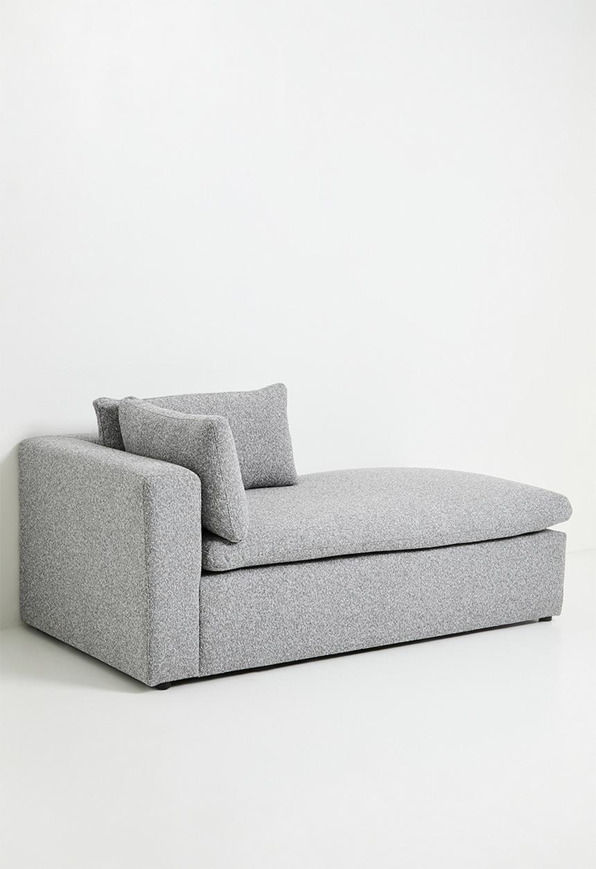 Sixth Floor - Halo chaise - grey