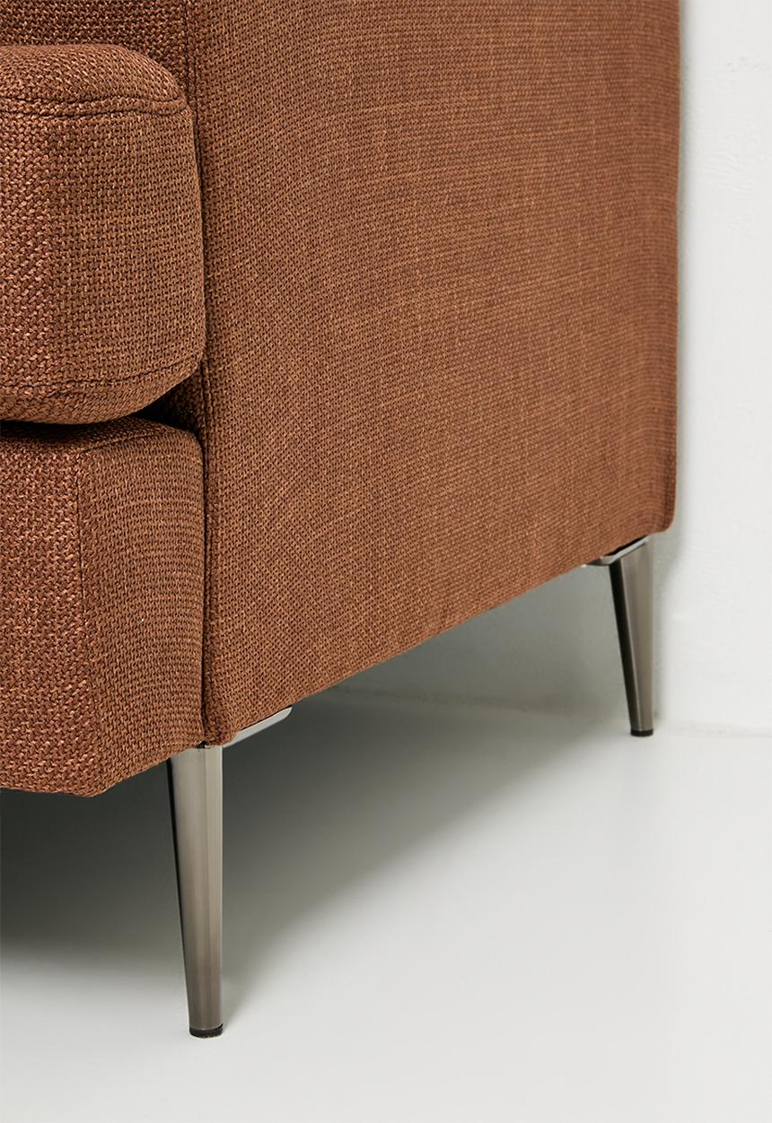 Sixth Floor - Bali sectional couch - brick