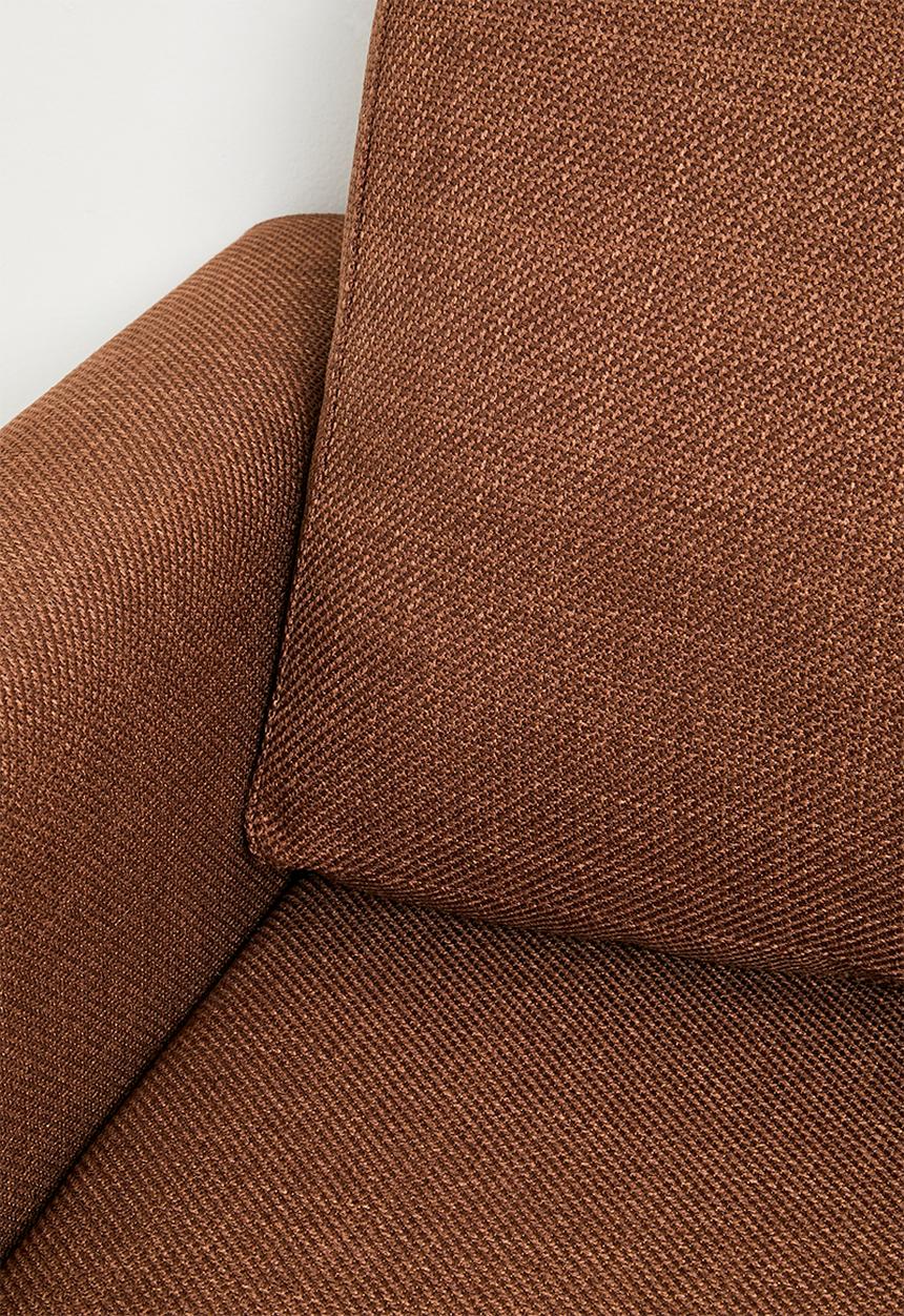 Sixth Floor - Bali sectional couch - brick
