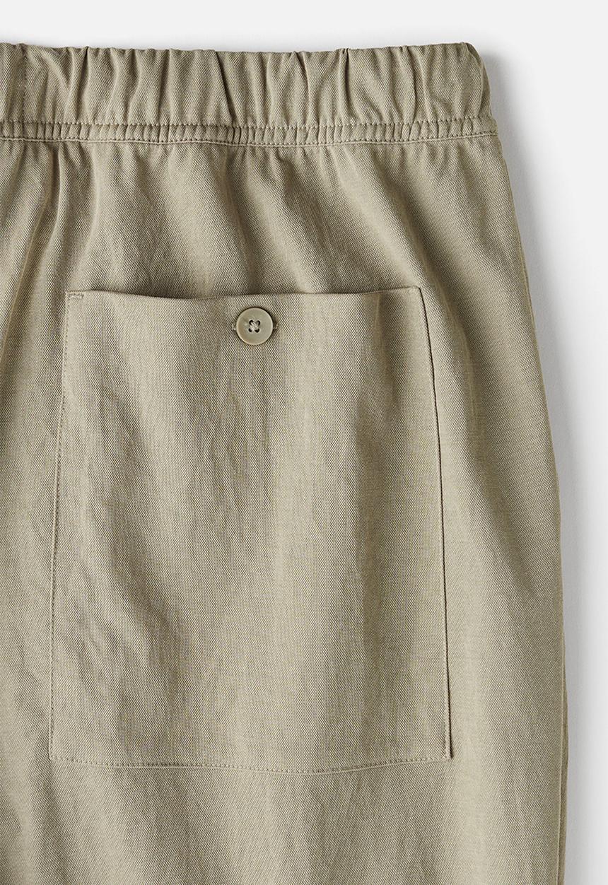 H&M - Relaxed fit trousers - khaki green
