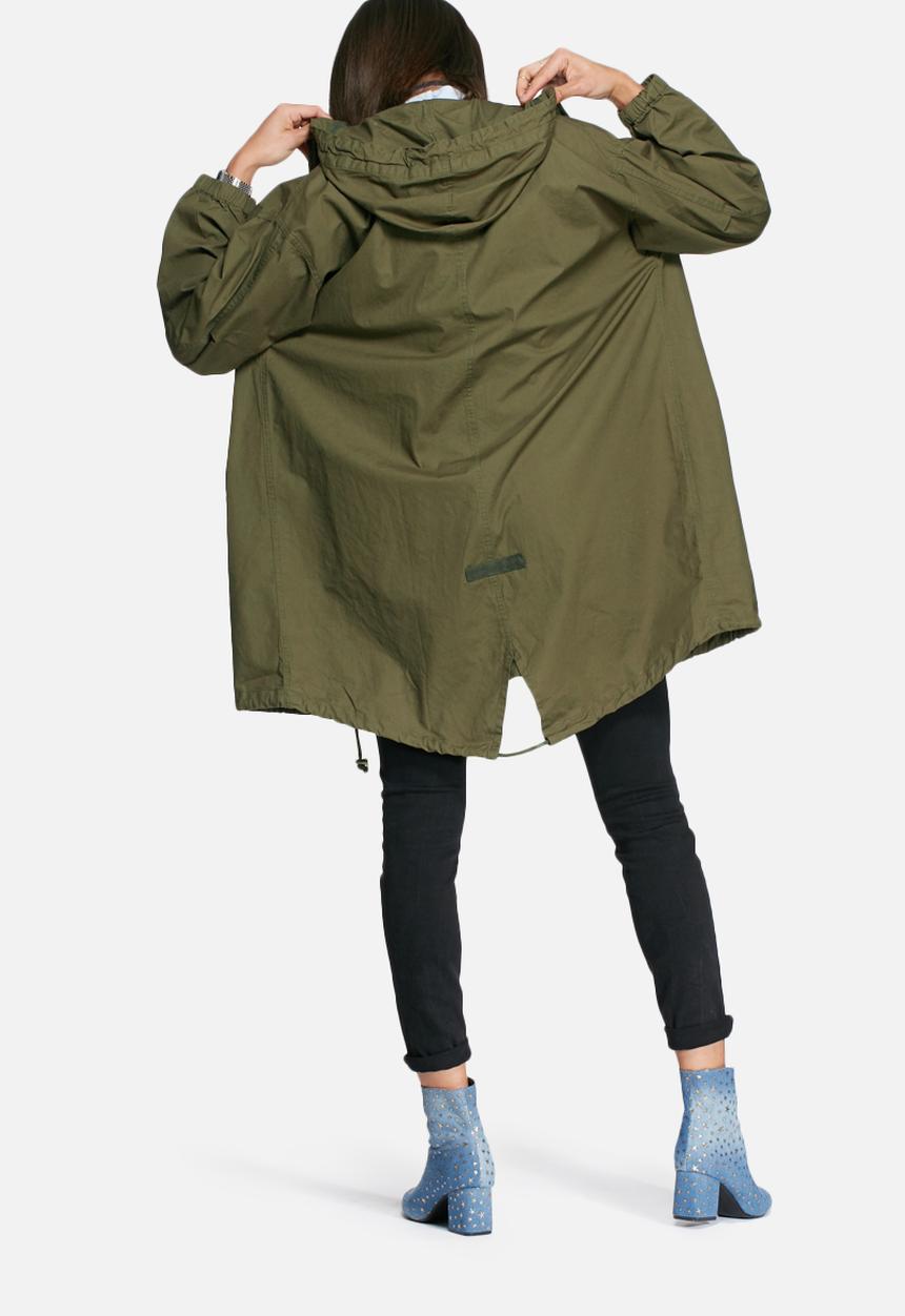 Daisy Street - Oversized Lightweight Parka