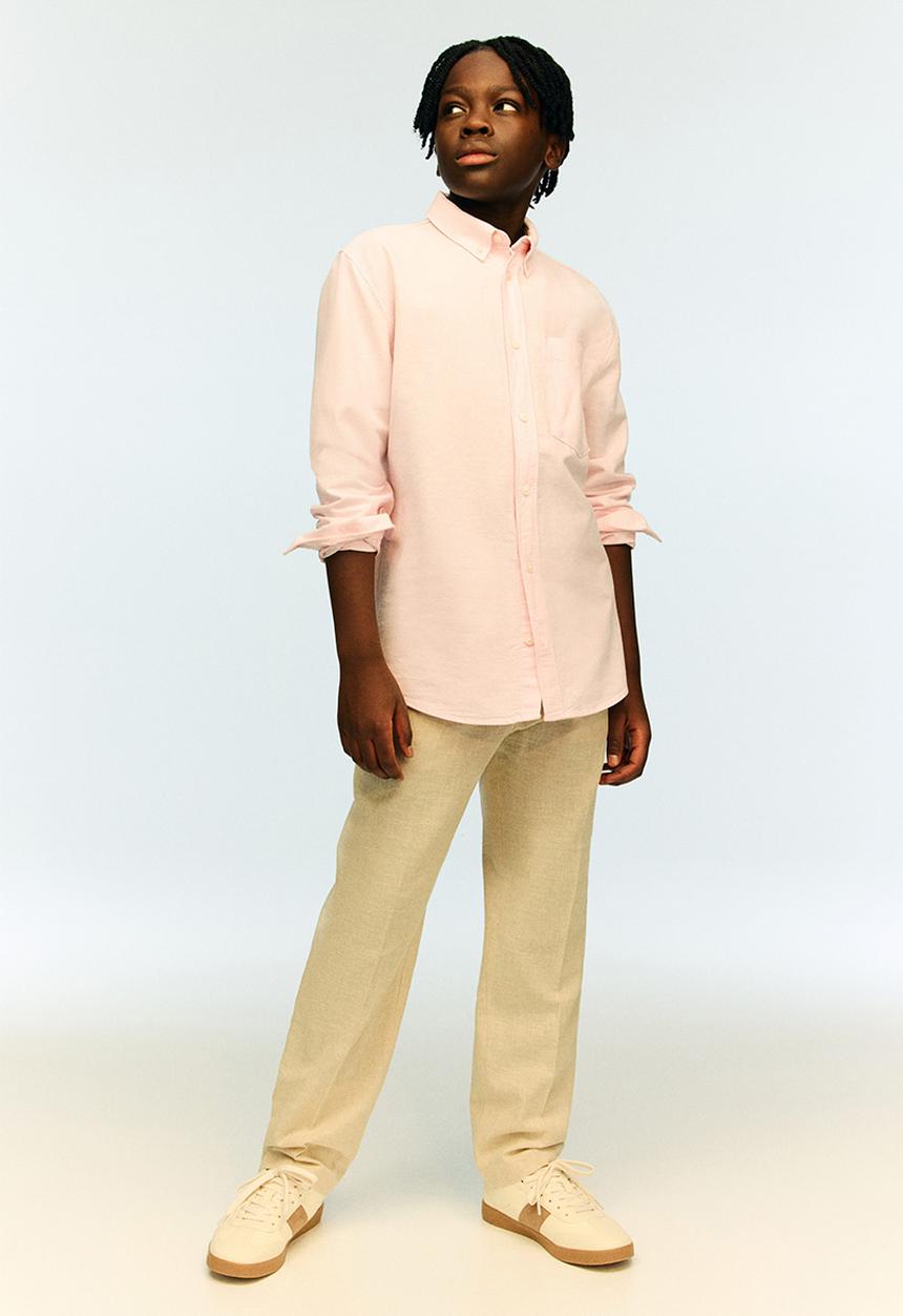 H&M - Ethan linen trousers - beige
