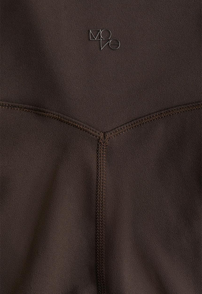 H&M - Sports leggings with softmove™ - dark brown