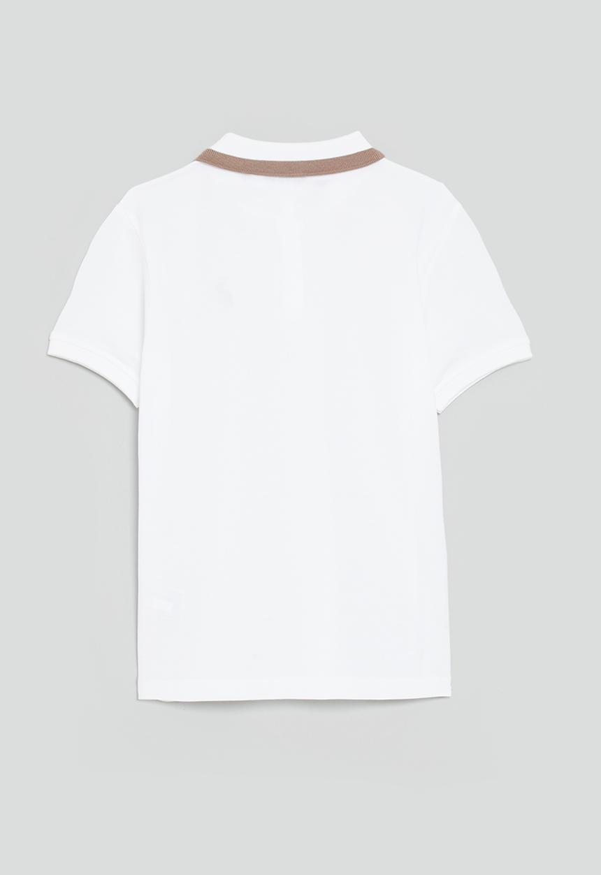 POLO - Girls ashleigh fashion golfer - white