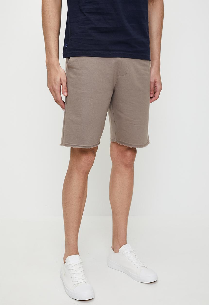 POLO - Dube pjc fleece short - taupe