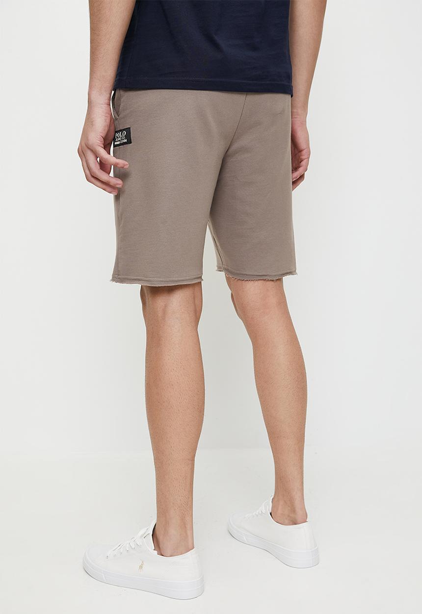 POLO - Dube pjc fleece short - taupe
