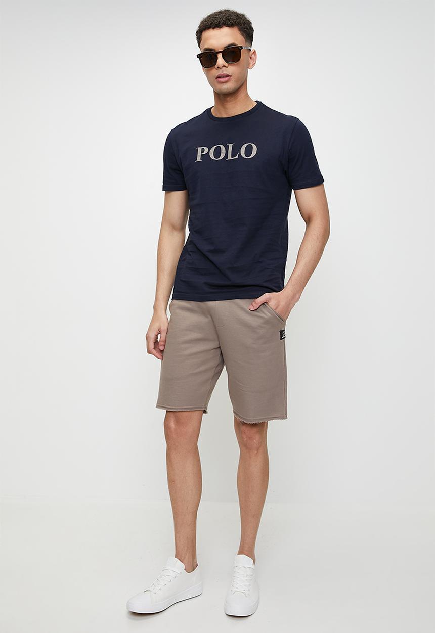 POLO - Dube pjc fleece short - taupe