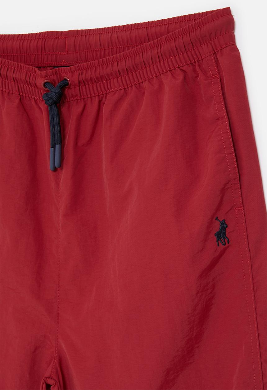 POLO - Boys dean beach short - red