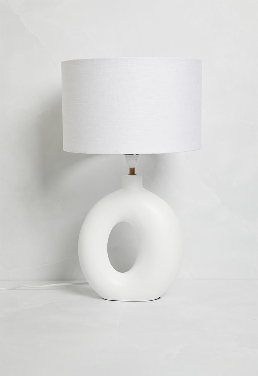 Sixth Floor - Rolo Table Lamp - White