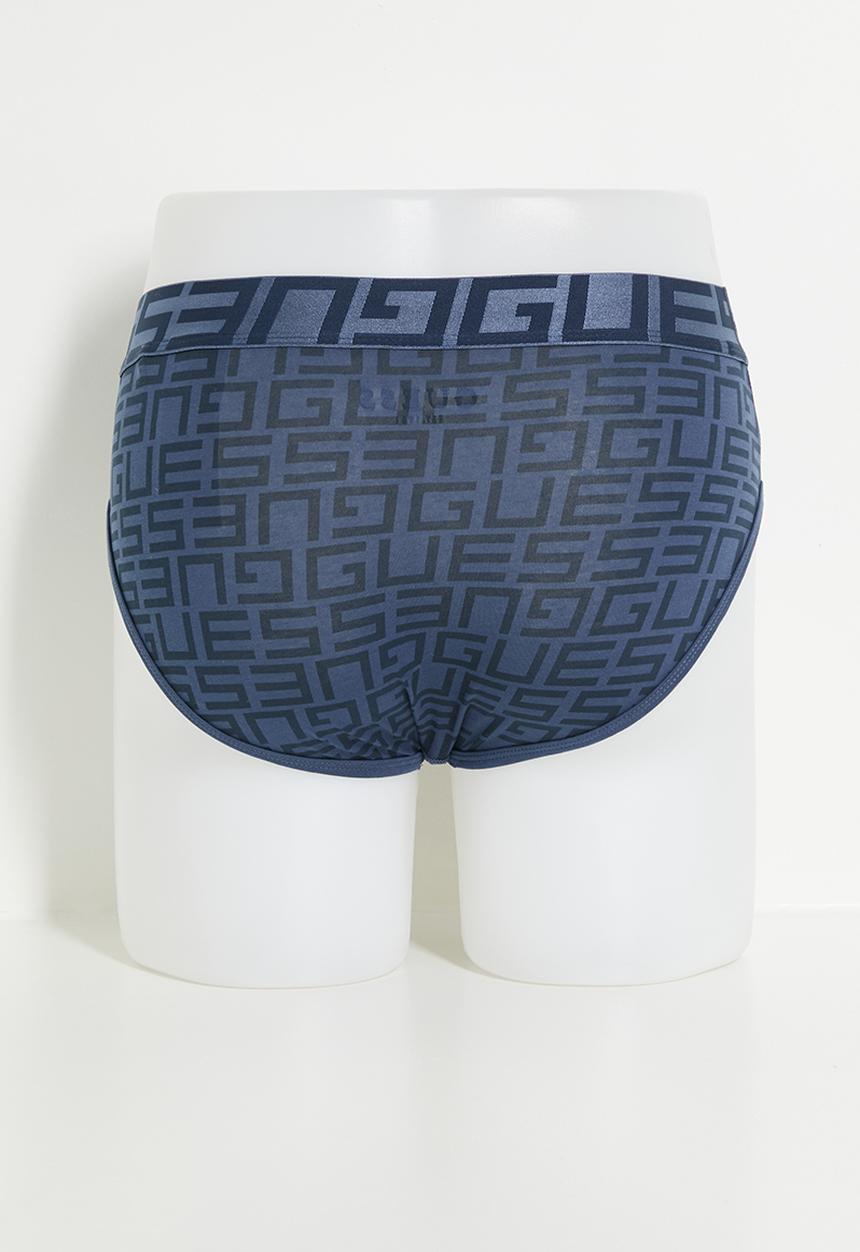 GUESS - Idol Brief Pack - G Quadrate Blue