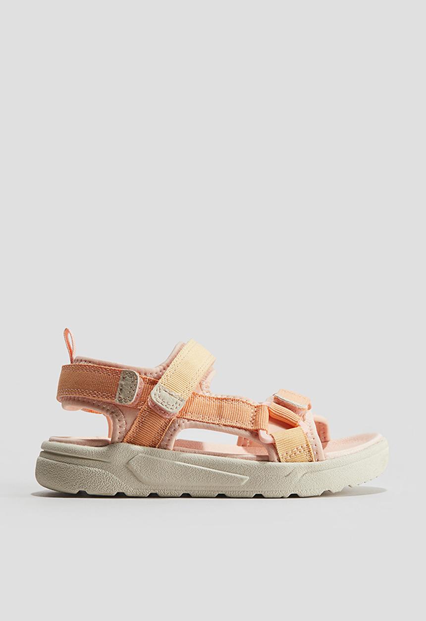 H&M - Scuba sandals - peach pink