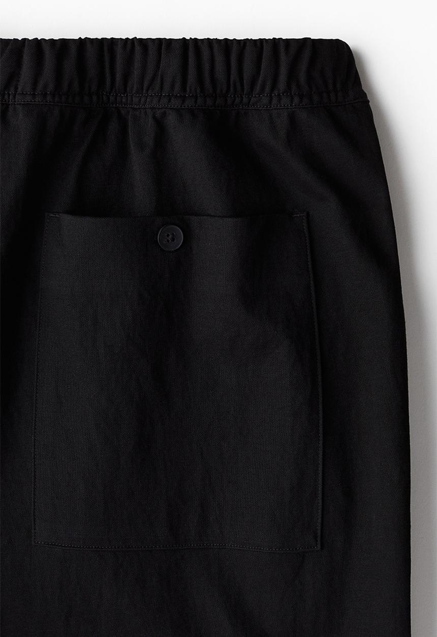 H&M - Relaxed fit trousers - black