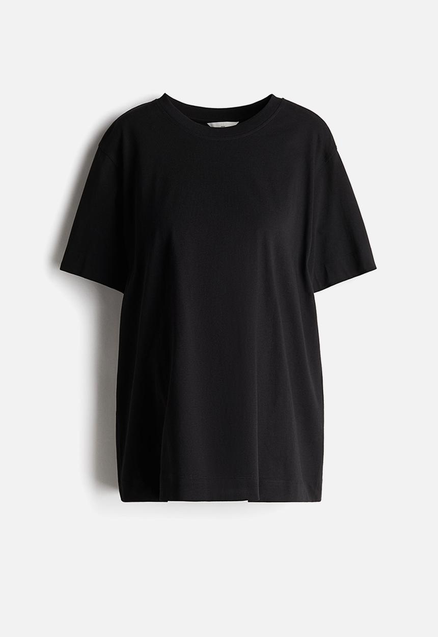 H&M - Mama loose-fit T-shirt - black