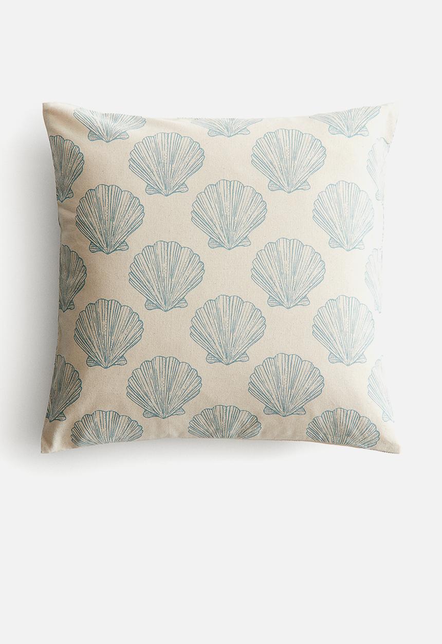 H&M - Patterned cushion cover - beige/patterned 